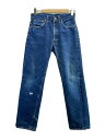 【中古】Levi’s◆501XX/98年製/バレンシア工場/BIGE/ストレートパンツ/32/デニム/BLU【メンズウェア】(4)