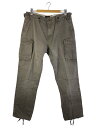 【中古】OBEY◆カーゴパンツ/36/コットン/GRY【メンズウェア】(4)