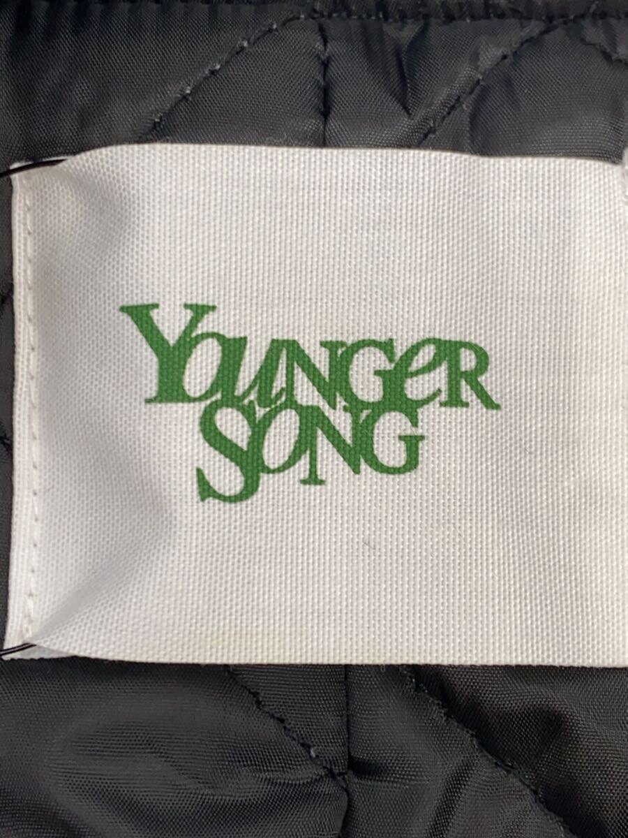 【中古】Younger Song◆スタジャン/L/ポリエステル/NVY/AZR-yun-0001-050【メンズウェア】