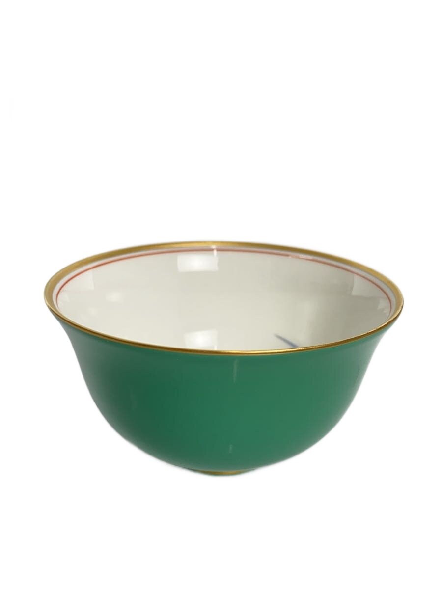 【中古】香蘭社◆湯呑/5点セット/セイントジョーン/グリーン【キッチン用品】