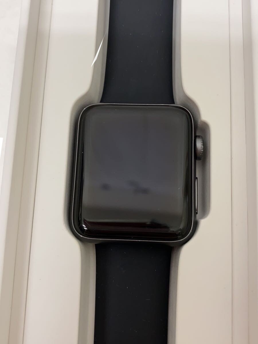 【中古】Apple◆スマートウォッチ/Apple Watch Series 3 42mm GPSモデル/デジタル/BLK//【服飾雑貨他】