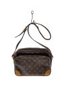【中古】LOUIS VUITTON◆ナイル_モノグラム・キャンバス_BRW/PVC/ブラウン/M45244/ルイヴィトン【バッグ】