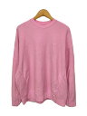 【中古】MAISON SPECIAL◆クルーネックスウェット/FREE/コットン/PNK/21232415705【レディースウェア】