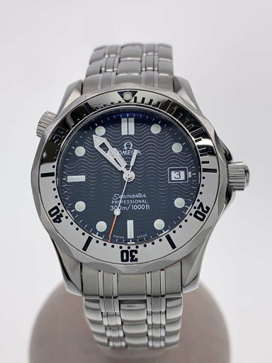 【中古】OMEGA◆クォーツ腕時計/シーマスター/アナログ/ステンレス/BLU/SLV/202411WOH済//【服飾雑貨他】 【中古】OMEGA◆クォーツ腕時計/シーマスター/アナログ/ステンレス/BLU/SLV/202411WOH済//【服飾雑貨他】