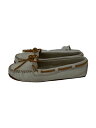 【中古】MINNETONKA◆シューズ/US7/WHT/モカシン【シューズ】(4)