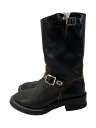 【中古】WESCO◆Custom Boss/vintage riding boots/27cm/馬革/BKH7700700【シューズ】