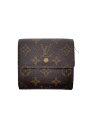 【中古】LOUIS VUITTON◆M61652/ポルト・モネ・ビエ・カルト・クレディ_モノグラム・キャンバス/PVC/BRW/総柄/メンズ【服飾雑貨他】(4)