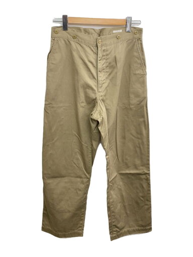 【中古】COMOLI◆22SS/コットンチノオーバーパンツ/1/コットン/BEG/無地/V01-03006【メンズウェア】 【中古】COMOLI◆22SS/コットンチノオーバーパンツ/1/コットン/BEG/無地/V01-03006【メンズウェア】
