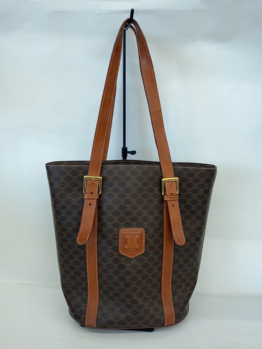 【中古】CELINE◆トートバッグ/--/BRW/総柄【バッグ】