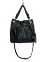 【中古】COACH◆ショルダーバッグ_パーカー/--/BLK【バッグ】