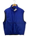 【中古】DAIWA PIER39◆TECH REVERSIBLE PULLOVER PUFF VEST/S/ナイロン/BLU/BJ-21022W【メンズウェア】
