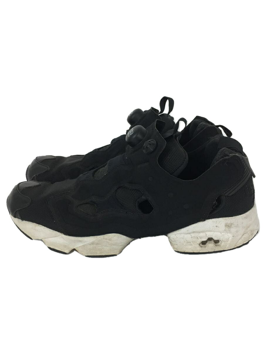 【中古】Reebok◆INSTAPUMP FURY OG/インスタポンプフューリーオリジナル/27.5cm/BLK【シューズ】