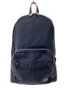 【中古】PORTER◆リュック/ナイロン/BLK/無地【バッグ】