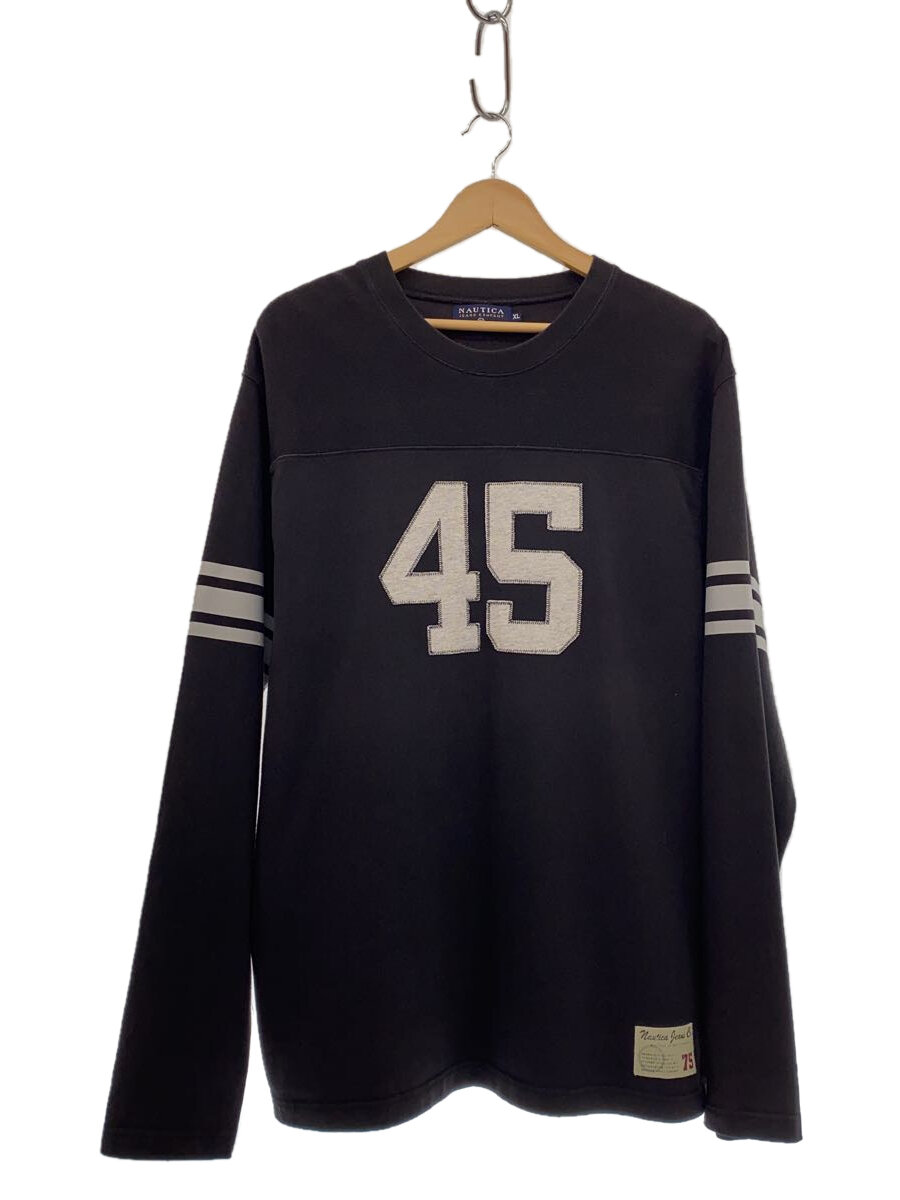 NAUTICA ブラック ロンT 楽天市場】NAUTICA(長さ(袖)長袖)(Tシャツ・カットソー