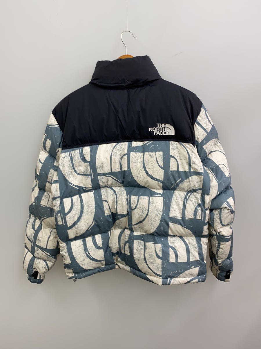 【中古】THE NORTH FACE◆ダウンジャケット/S/ナイロン/総柄/NF0A5IX4【メンズウェア】