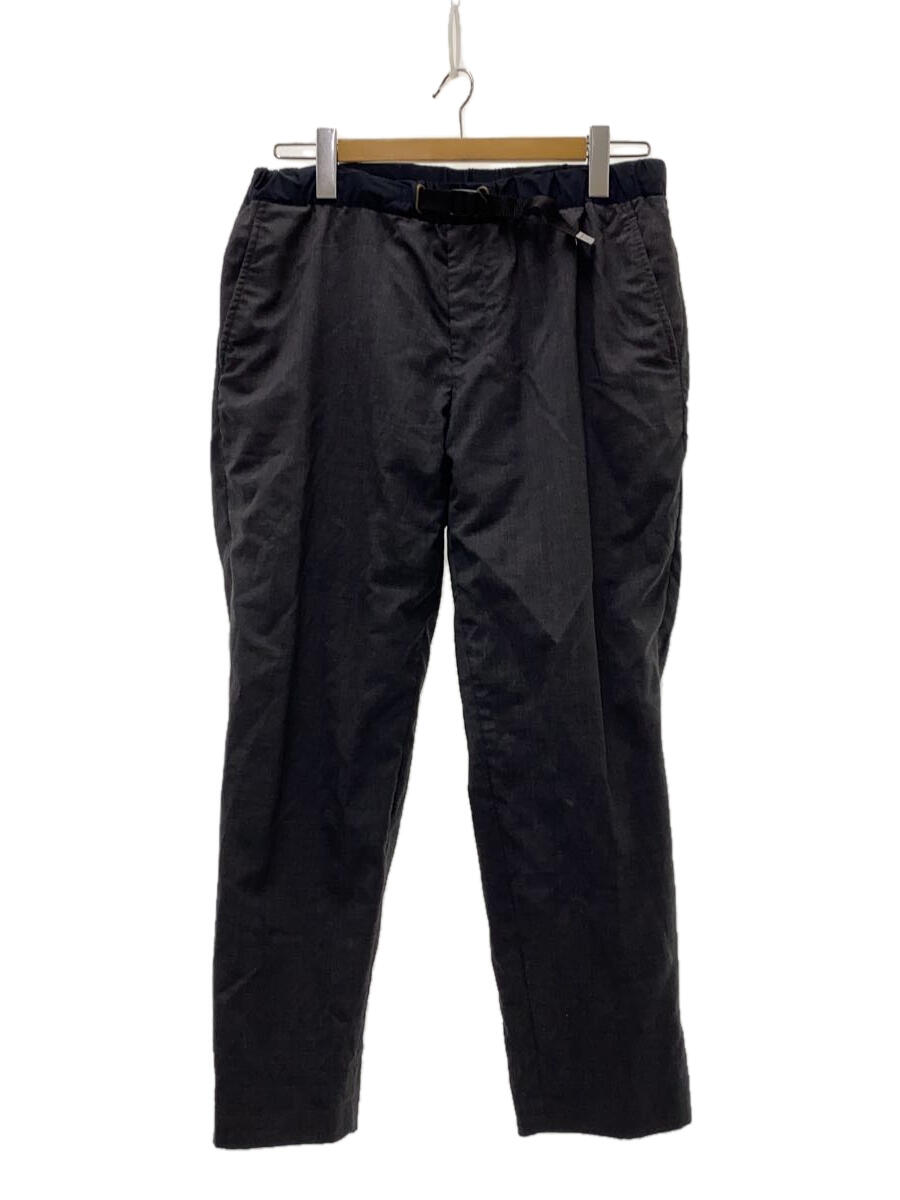 【中古】kolor / BEACON◆ボトム/Tropical Wool Cloth Easy Pants/2/ウール/GRY/18SBM-P14139【メンズウェア】