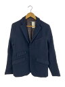 【中古】Engineered Garments◆テーラードジャケット/S/ウール/NVY/総柄/PROTOTYPE///【メンズウェア】