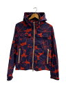 【中古】MONCLER◆LYON GIUBBOTTO/ナイロンジャケット/2/ナイロン/NVY/総柄 ...