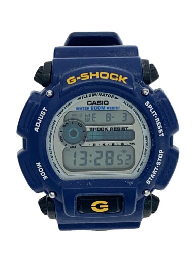【中古】CASIO◆クォーツ腕時計/デジタル/ラバー/GRY/NVY/プラスチック//【服飾雑貨他】 【中古】CASIO◆クォーツ腕時計/デジタル/ラバー/GRY/NVY/プラスチック//【服飾雑貨他】