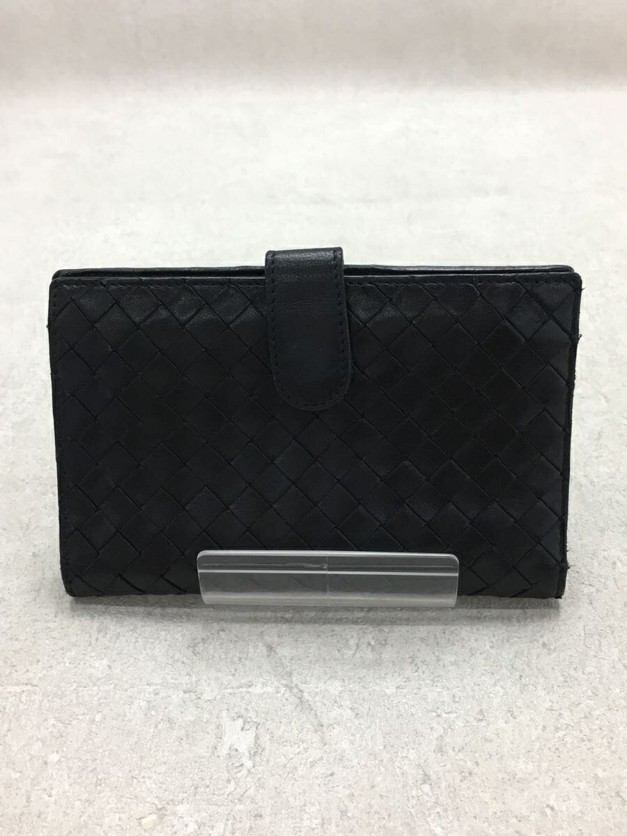 【中古】BOTTEGA VENETA◆2つ折り財布/--