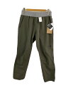 【中古】THE NORTH FACE◆TRAINING RIB PANT_トレーニングリブパンツ/L/ナイロン/GRN【メンズウェア】