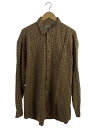 【中古】GAP◆OLD/オールド/ボタンダウン/ネル/長袖シャツ/XL/コットン/BEG/チェック【メンズウェア】(4)