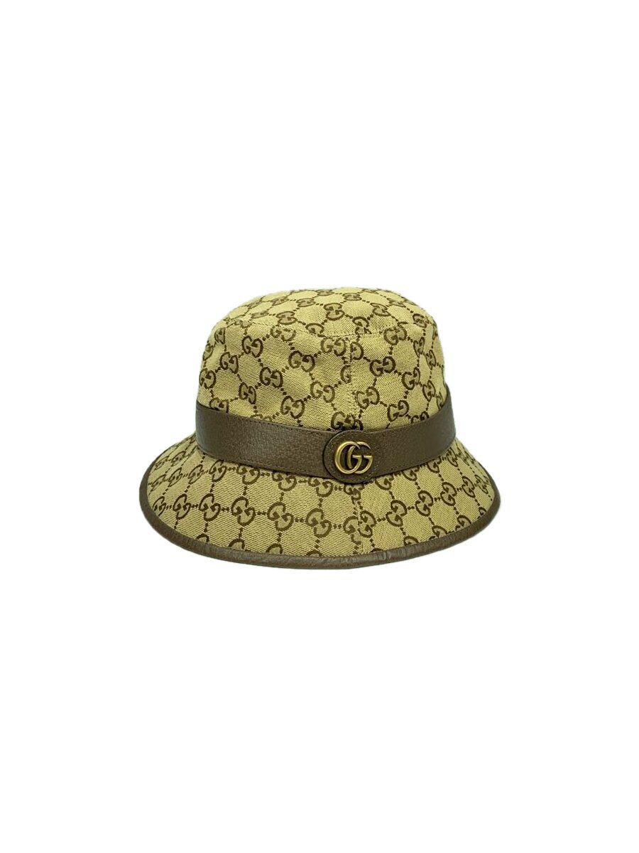 【ブランド】GUCCI 【ブランドカナ】グッチ 【型番】 【程度】B 【サイズ】L 【メインカラー】ベージュ 【素材・生地】キャンバス 【キーワード】　　　/ 2025/10/06 セカンドストリートフレスポ旭川龍谷店【4883】【中古】GUCCI◆GGキャンバス フェドラハット/バケットハット/L ブランド GUCCI 型番 カラー ベージュ 柄 素材・生地 キャンバス>色・素材について サイズ L>サイズ表示について 実寸（cm） 【ハット】 つば：6.5 / 高さ：15 / 頭周り：64 【その他】 その他サイズ：/ 商品は　セカンドストリートフレスポ旭川龍谷店の店頭にて販売しております。商品に関するお問合わせは、お電話(TEL:0166-74-6982)にて、問合わせ番号：2319093525429をお伝えください。 配送方法やお支払い方法に関するお問い合わせは、サポートセンターまでご連絡をお願いします。 ※お電話の対応は営業時間内のみとなります。お問い合わせフォームでお問い合わせの際はご注文番号をご記入下さい この商品に関する出品店舗からのコメント 多少の使用感がございますが、ご着用には問題ございません。
