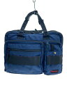 【中古】BRIEFING◆ブリーフケース/ナイロン/ブルー/2WAY/ショルダー紐付属【バッグ】
