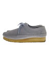 【中古】Clarks◆チャッカブーツ/26.5cm/GRY/スウェード/61085268【シューズ】