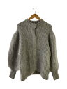 【中古】CLANE◆カーディガン(厚手)/1/モヘア/GRY/13106-2112【レディースウェア】(4)