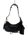 【中古】BALENCIAGA◆Le Cagole/ショルダーバッグ/レザー/BLK/671307【バッグ】