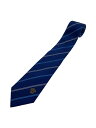 【中古】VERSACE◆Italy/メデューサ/ネクタイ/シルク/BLU/ストライプ/メンズ【服飾雑貨他】(4)