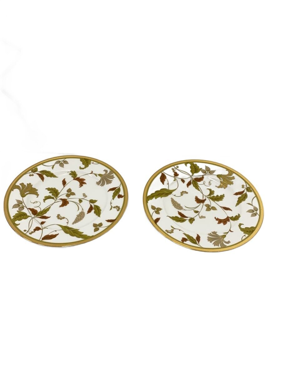 【中古】Noritake◆プレート/2点セット/WHT/ISLAY/スリランカ製【キッチン用品】