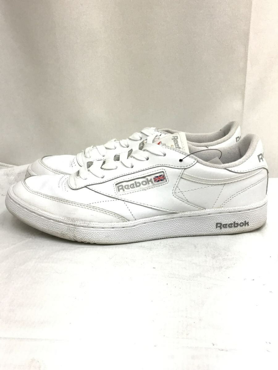 【中古】Reebok◆CLASSIC CLUB C 85_クラシック クラブシー 85/27.5cm/WHT【シューズ】