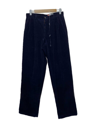 【中古】EDDIE BAUER◆2タック/ボトム/32/コーデュロイ/ネイビー【メンズウェア】 【中古】EDDIE BAUER◆2タック/ボトム/32/コーデュロイ/ネイビー【メンズウェア】