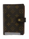 【中古】LOUIS VUITTON◆アジェンダPM_モノグラム/ブラウン/総柄/メンズ/R20005【服飾雑貨他】