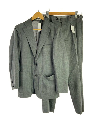 【中古】SUIT SELECT◆スーツ/セットアップ/A4/ウール/GRY/ストライプ【メンズウェア】 【中古】SUIT SELECT◆スーツ/セットアップ/A4/ウール/GRY/ストライプ【メンズウェア】