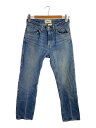 【中古】Oblada◆ボトム/24/コットン/BLU/無地/F2210DP07【レディースウェア】