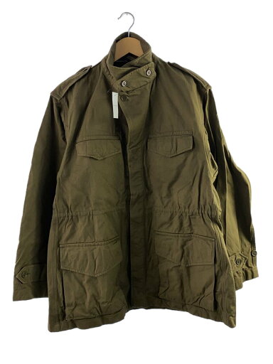 【中古】FRENCH MILITARY◆ジャケット/--/コットン/KHK【メンズウェア】 【中古】FRENCH MILITARY◆ジャケット/--/コットン/KHK【メンズウェア】