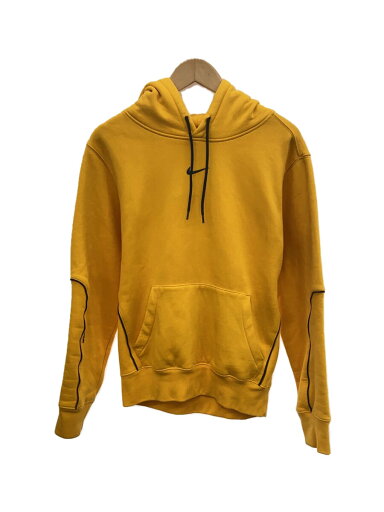 【中古】NIKE◆パーカー/S/コットン/YLW/無地【メンズウェア】 【中古】NIKE◆パーカー/S/コットン/YLW/無地【メンズウェア】