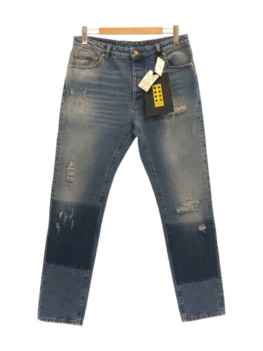 【中古】MONCLER◆PANTALONE/ジーニアス/ボトム/50/デニム/IDG/H209L2A00003【メンズウェア】 【中古】MONCLER◆PANTALONE/ジーニアス/ボトム/50/デニム/IDG/H209L2A00003【メンズウェア】