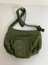 【中古】DAKOTA◆ショルダーバッグ/レザー/GRN/無地【バッグ】