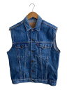 【中古】Levi’s◆ベスト/M/デニム/IDG/無地/インディゴ【メンズウェア】