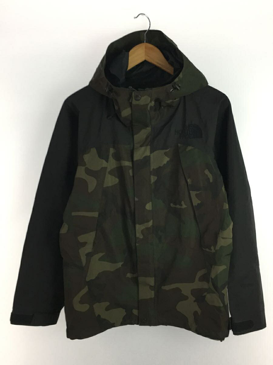 【中古】THE NORTH FACE◆NOVELTY MOUNTAIN JACKET_ノベルティーマウンテンジャケット/M/ナイロン/マルチカラー/カモフ【メンズウェア】