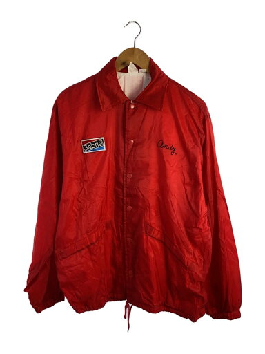 【中古】JESS/ナイロンジャケット/L/ナイロン/RED/無地【メンズウェア】 【中古】JESS/ナイロンジャケット/L/ナイロン/RED/無地【メンズウェア】