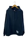 【中古】Champion◆フーデッドスウェットシャツ/パーカー/L/コットン/BLK/C3-Y135【メンズウェア】(4)