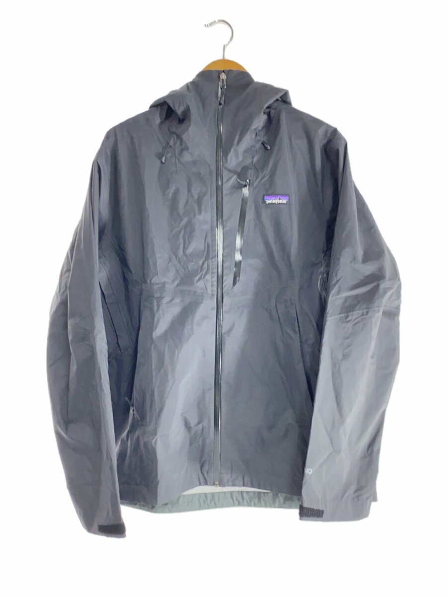 【中古】patagonia◆マウンテンパーカ/M/ナイロン/BLK/無地/85415FA24//【メンズウェア】