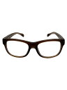 【中古】STARCK EYES◆メガネ/ウェリントン/プラスチック/BRW/CLR/レディース/PL1062【服飾雑貨他】