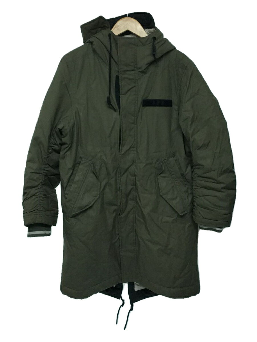 【中古】NIKE◆タバコ臭 汚れ有/NSW SYNTHETIC FILL PARKA/モッズコート/M/ポリエステル/KHK【メンズウェア】