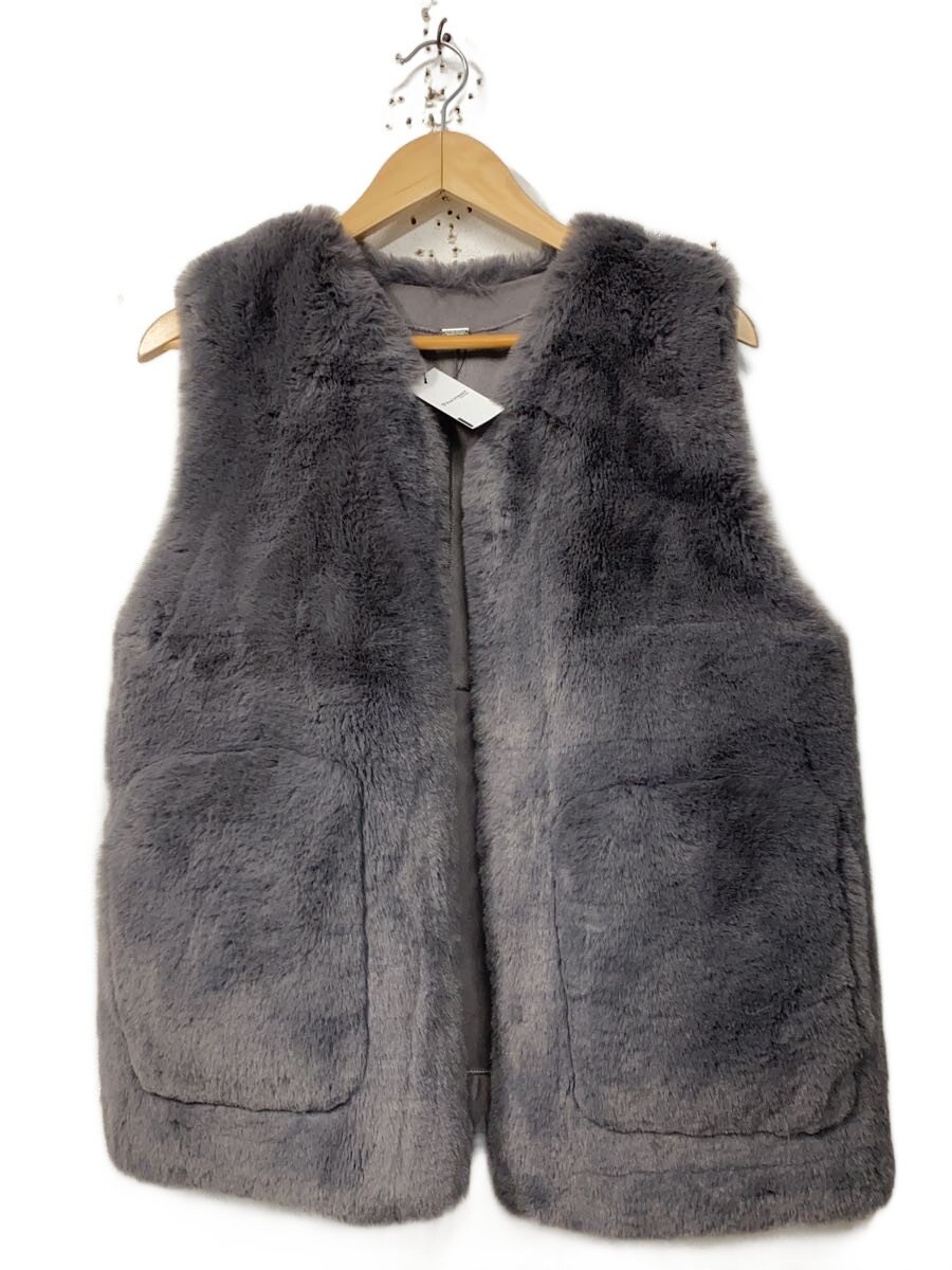 【中古】Mila Owen◆22AW/パッチポケット付ノーカラーエコファーベスト/one/ポリエステル/GRY/09WFV225003//【レディースウェア】 jumblestore-38455639 2nd STREET 楽天市場店 パッケージ画像